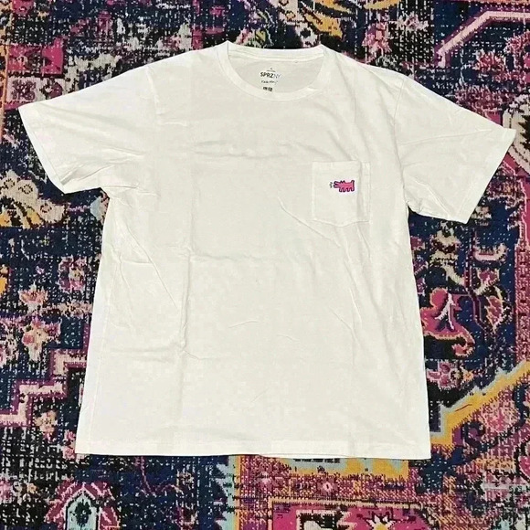 UNIQLO Keith Haring UT Short Sleeve Graphic Pocket T-Shirt Size XL #449251 - Picture 1 of 2